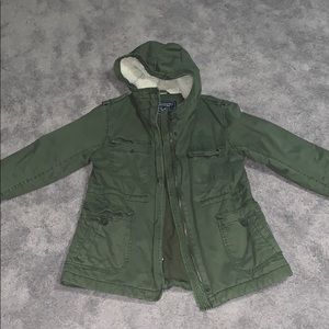 American Eagle Green Winter Jacket